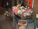 Flower cart/ peddlar's cart $600