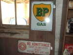 Near mint BP Gas sign enamel