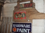 Enamel Hardware Paint sign