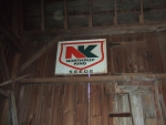 Northrup King feed mill sign