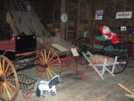 Buggies, governess cart, hayloader etc