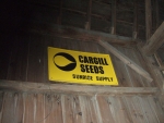 Cargill Seeds metal sign