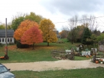 View from the barn ramp