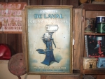 Delaval cream seperator tin sign