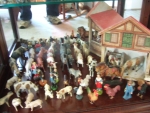 collection of farm animals