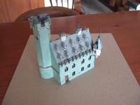 Castle from sheet metal