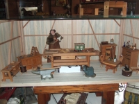 Woodworker's Shop Diorama