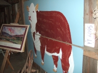 Herford Steer sign Sold