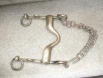 horse bit incl chain