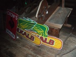 Dekalb tin sign NOS