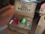 Huston Biscuit box