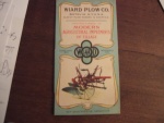 Wiard Plow Co. Ad brochure