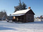 1845_Log_Home_relocated_from_Mequon,_WI