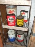 Mobil and other oil cans