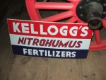 Enamel Kellogg's fertilizer