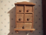 Miniature spice cabinet