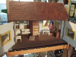 Miniature log house